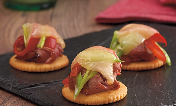 philly cheesesteak bites